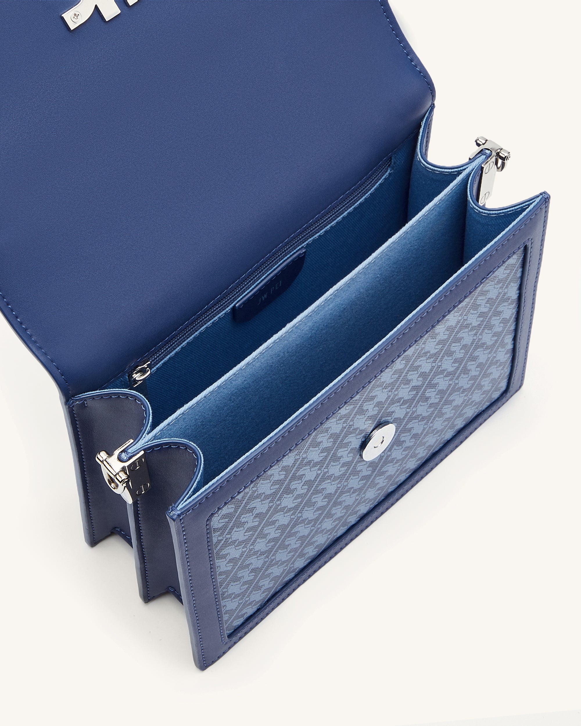 FEI Mini Flap Crossbody - Navy - Image 4