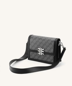 FEI Mini Flap Crossbody - Iron Black