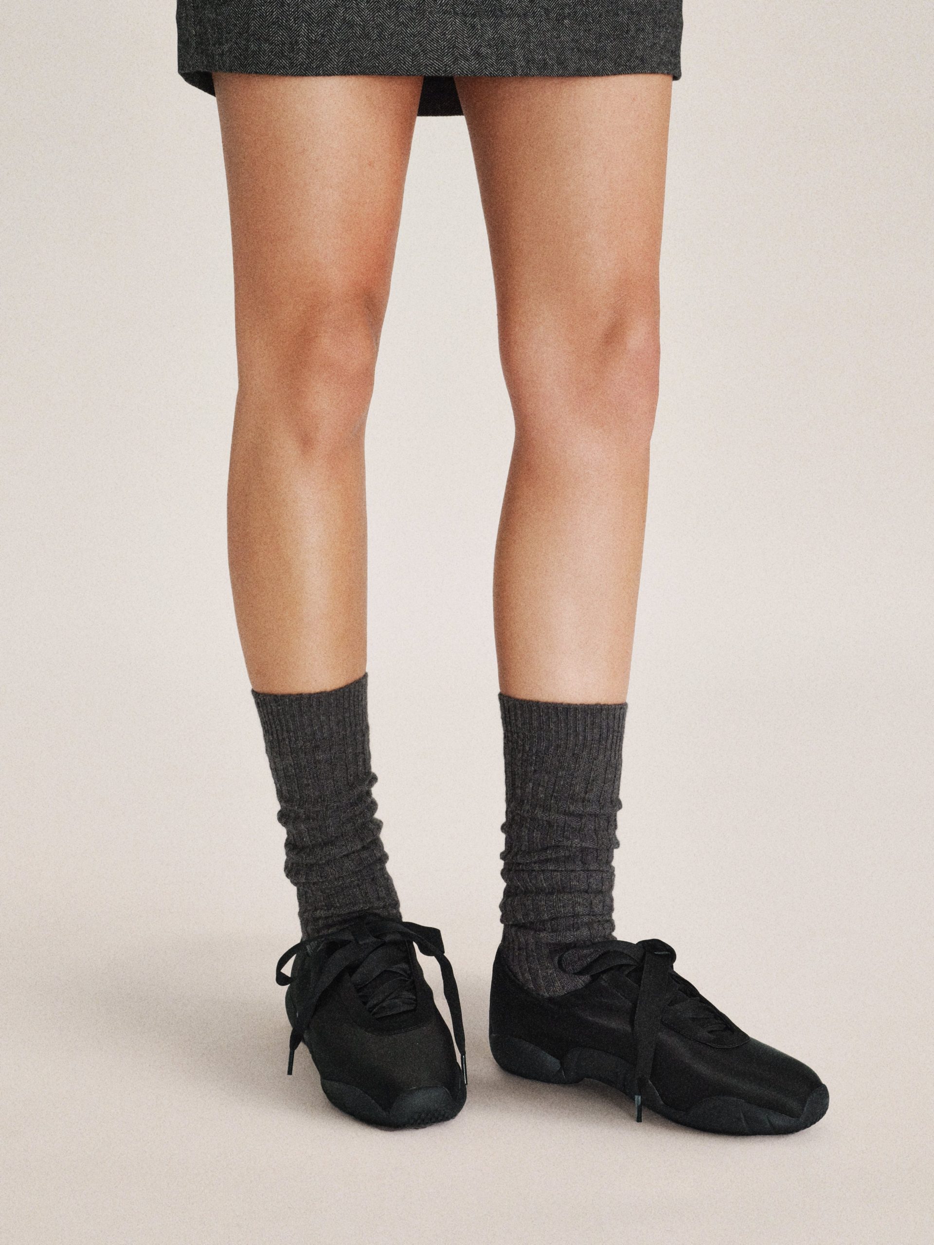 Flavia Ballerina Sneakers - Black - Image 2