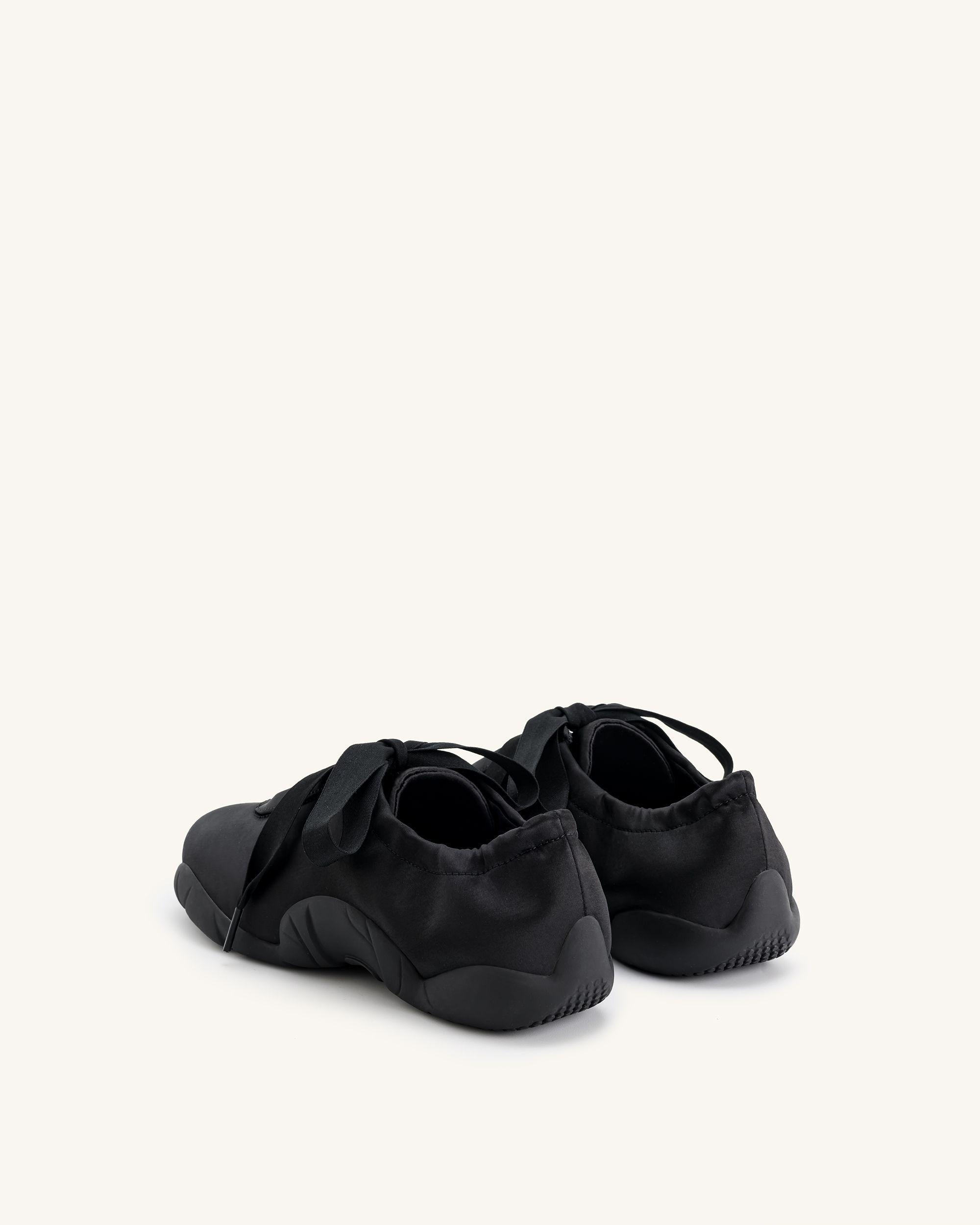 Flavia Ballerina Sneakers - Black - Image 4