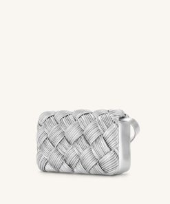 Alternative view of Maze Crossbody Bag - Silver