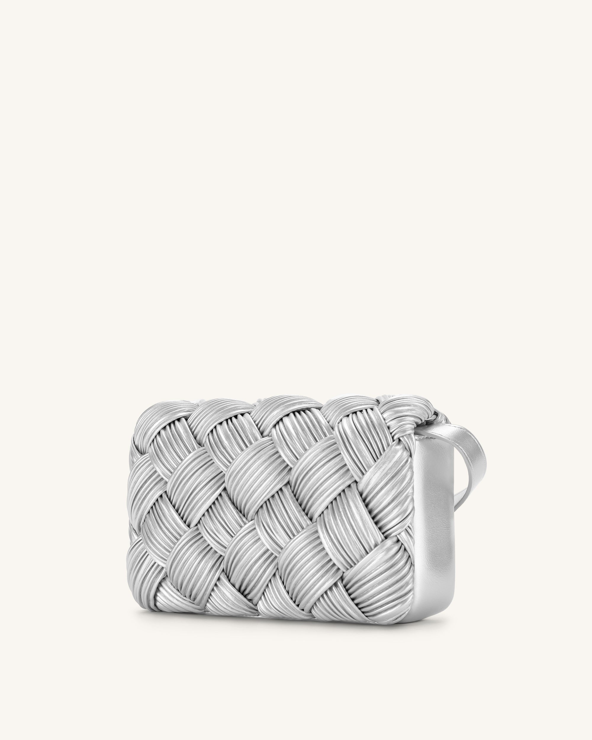 Maze Crossbody Bag - Silver - Image 2