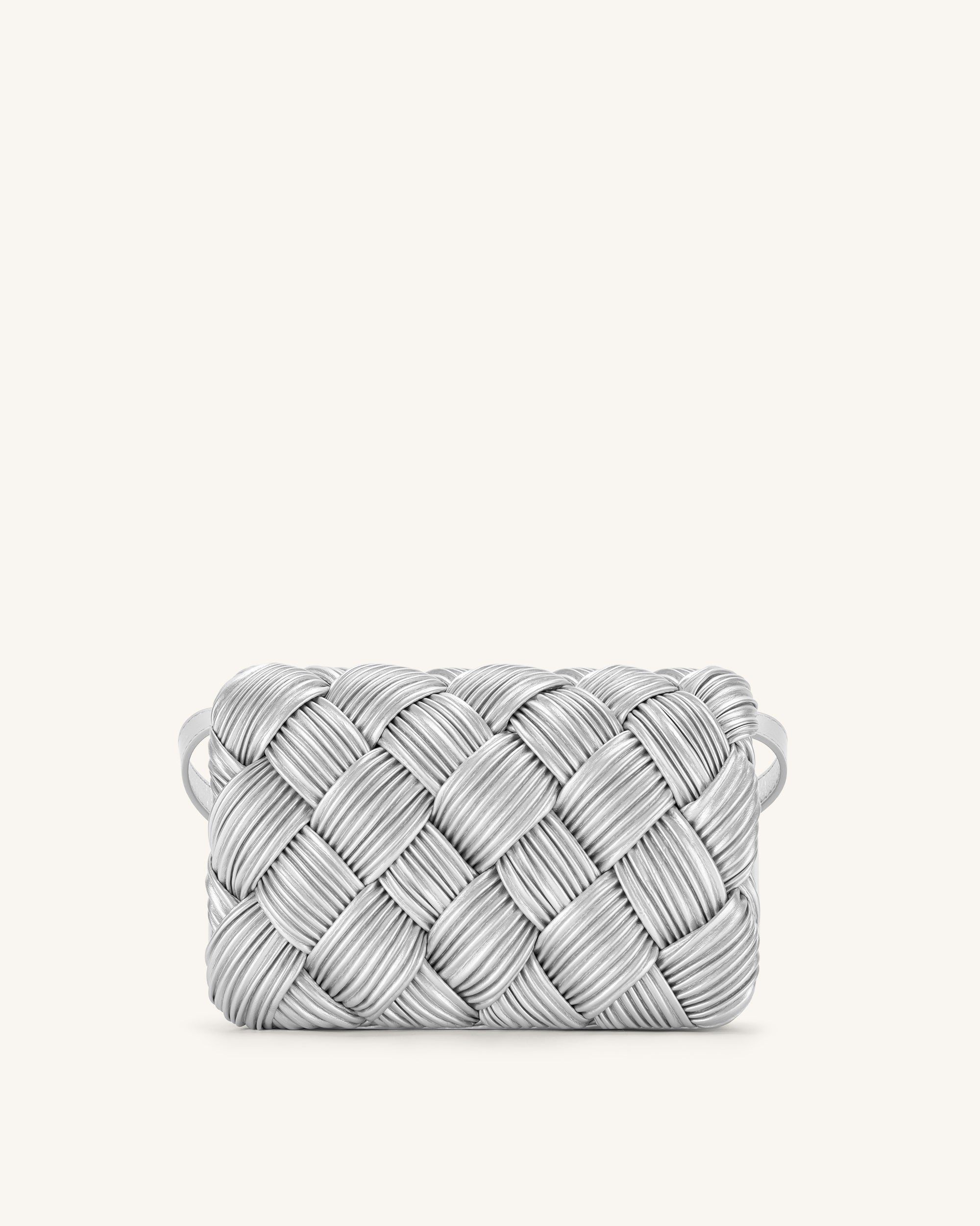 Maze Crossbody Bag - Silver - Image 3