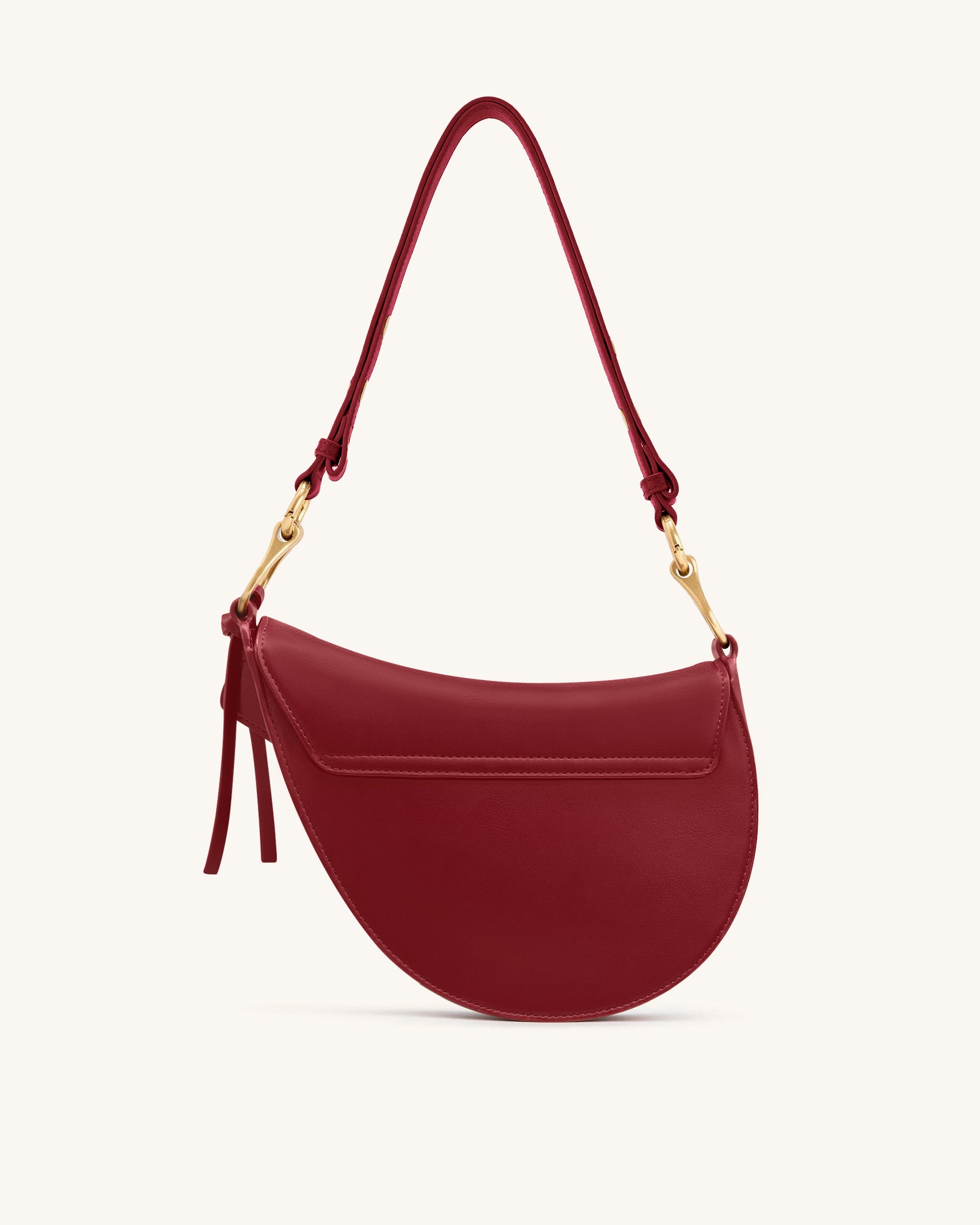 Ashlie Crossbody Bag - Burgundy - Image 3