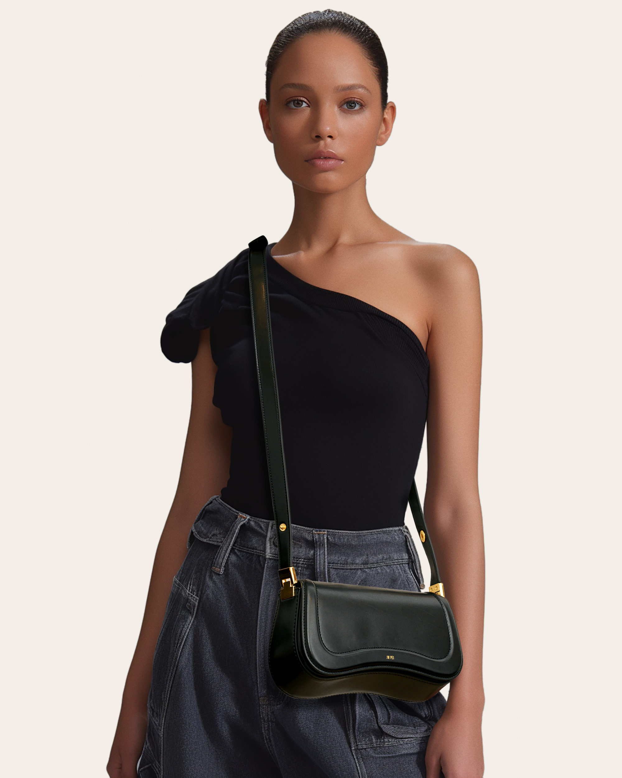 Joy Shoulder Bag - Black - Image 2