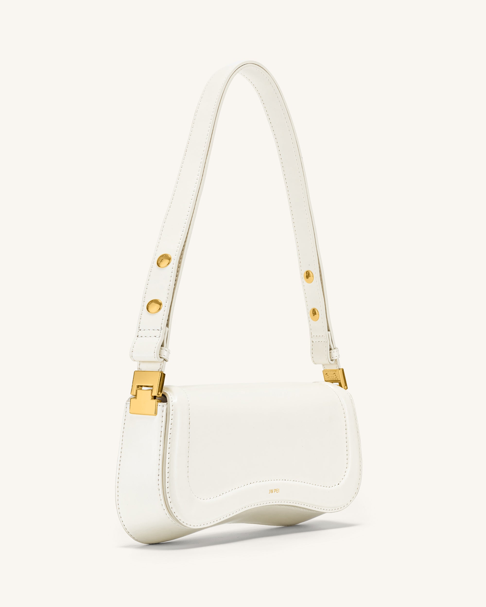 Joy Shoulder Bag - White - Image 3