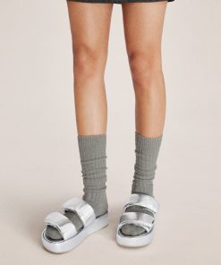 Alternative view of Lexi Metallic Sandal - Silver