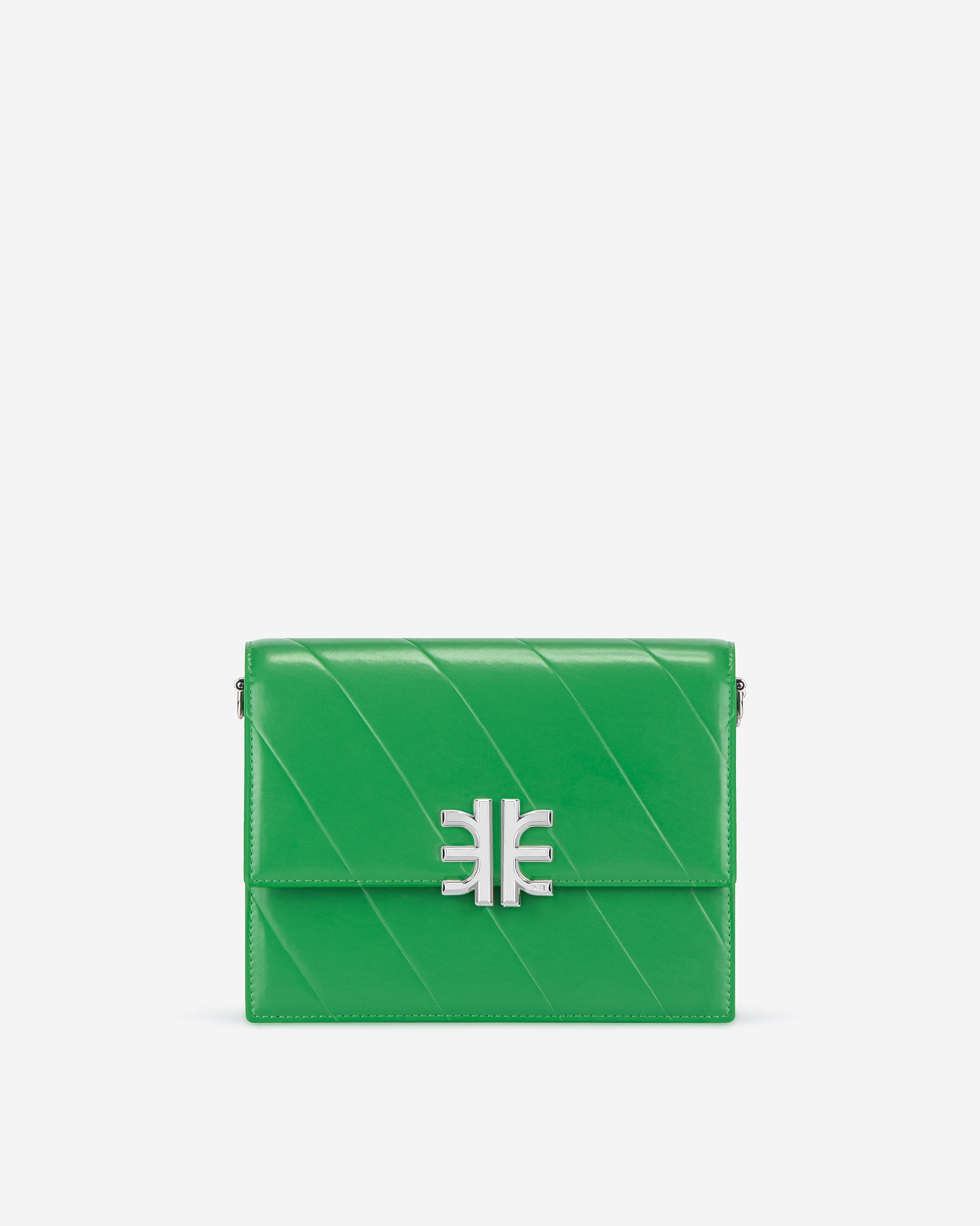 Mira Mini Flap Bag - Grass Green - Image 2