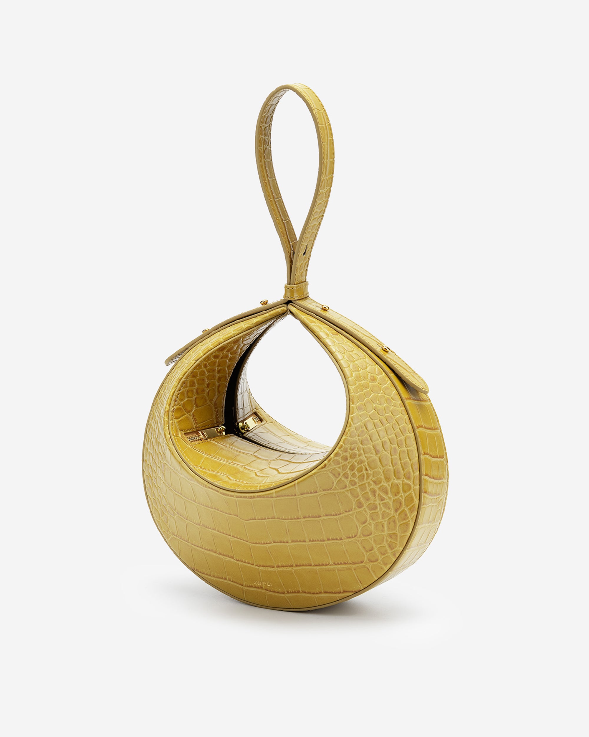 Rantan Bag - Yellow Croc - Image 2