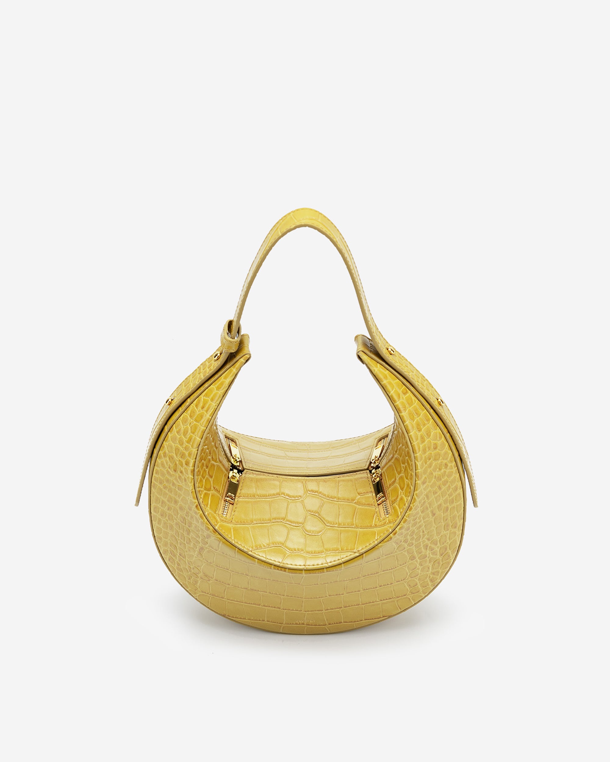 Rantan Bag - Yellow Croc - Image 4