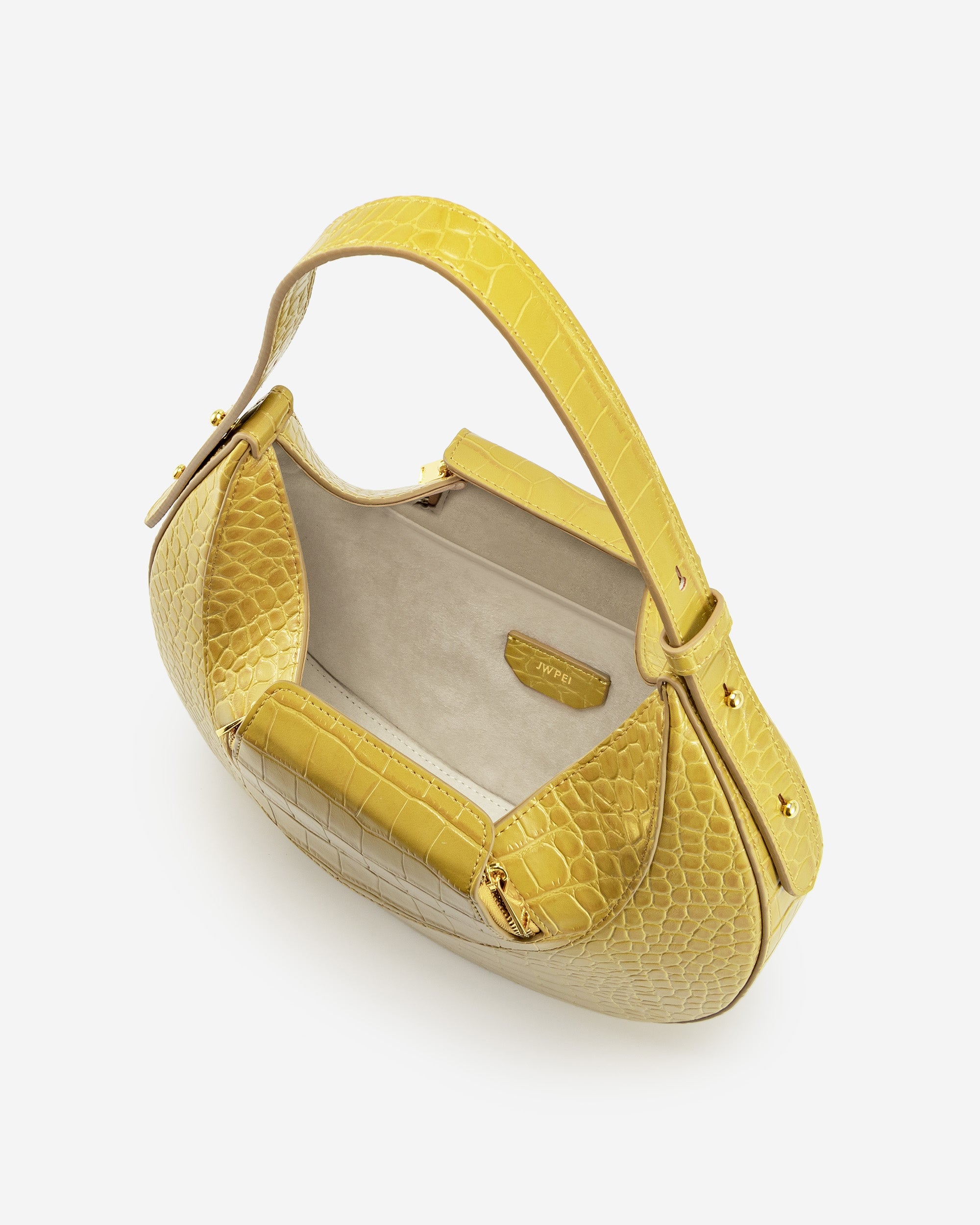 Rantan Bag - Yellow Croc - Image 5