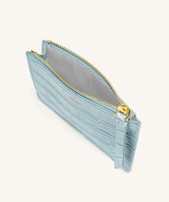 Alternative view of Quinn Zipped Card Holder - Ice Croc