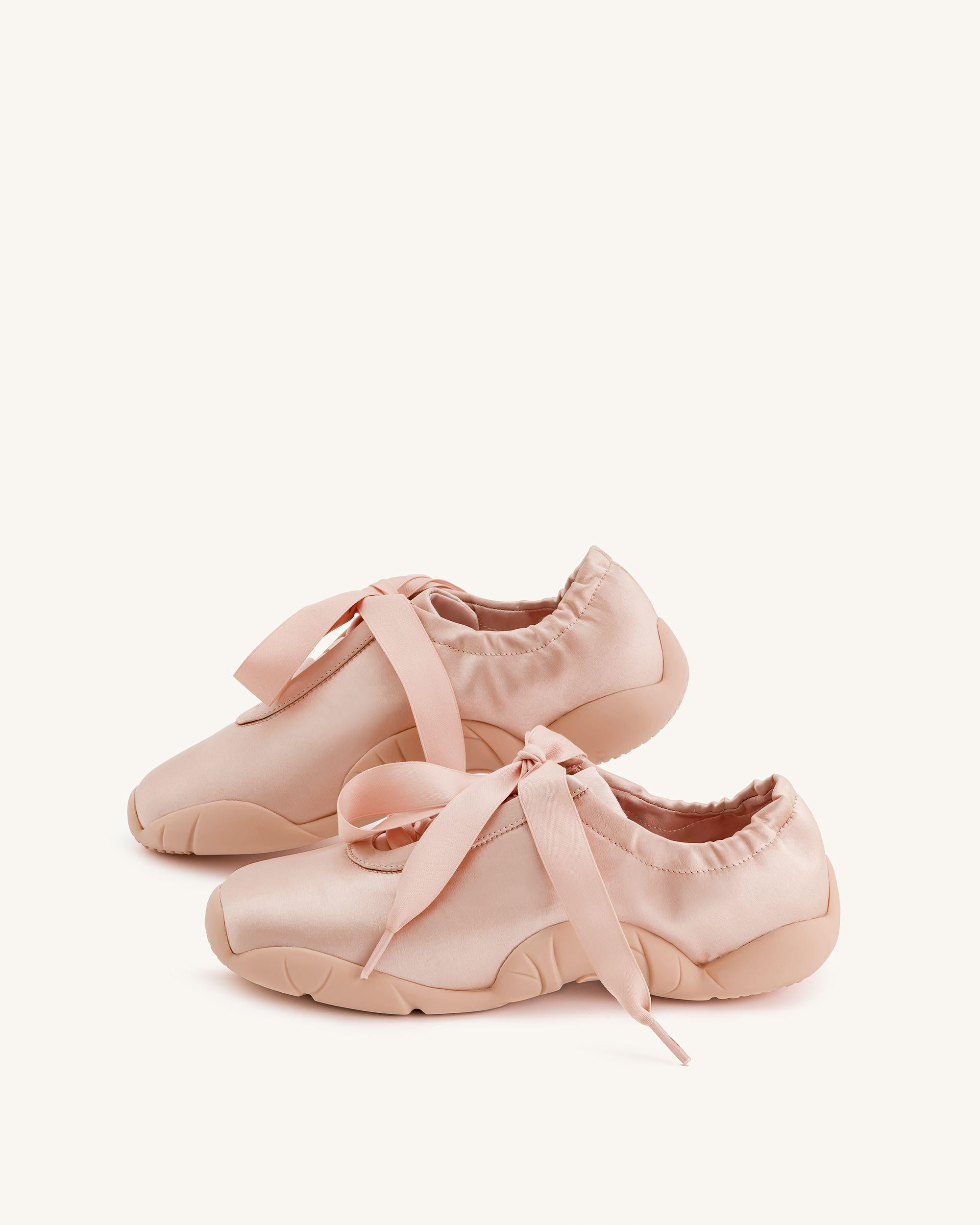 Flavia Ballerina Sneakers - Pink - Image 3