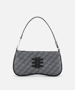 FEI Eva Shoulder Handbag - Iron Black
