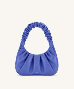 Gabbi Ruched Hobo Handbag - Cornflower