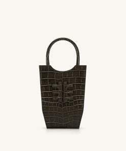 FEI Phone Bag - Army Green Croc