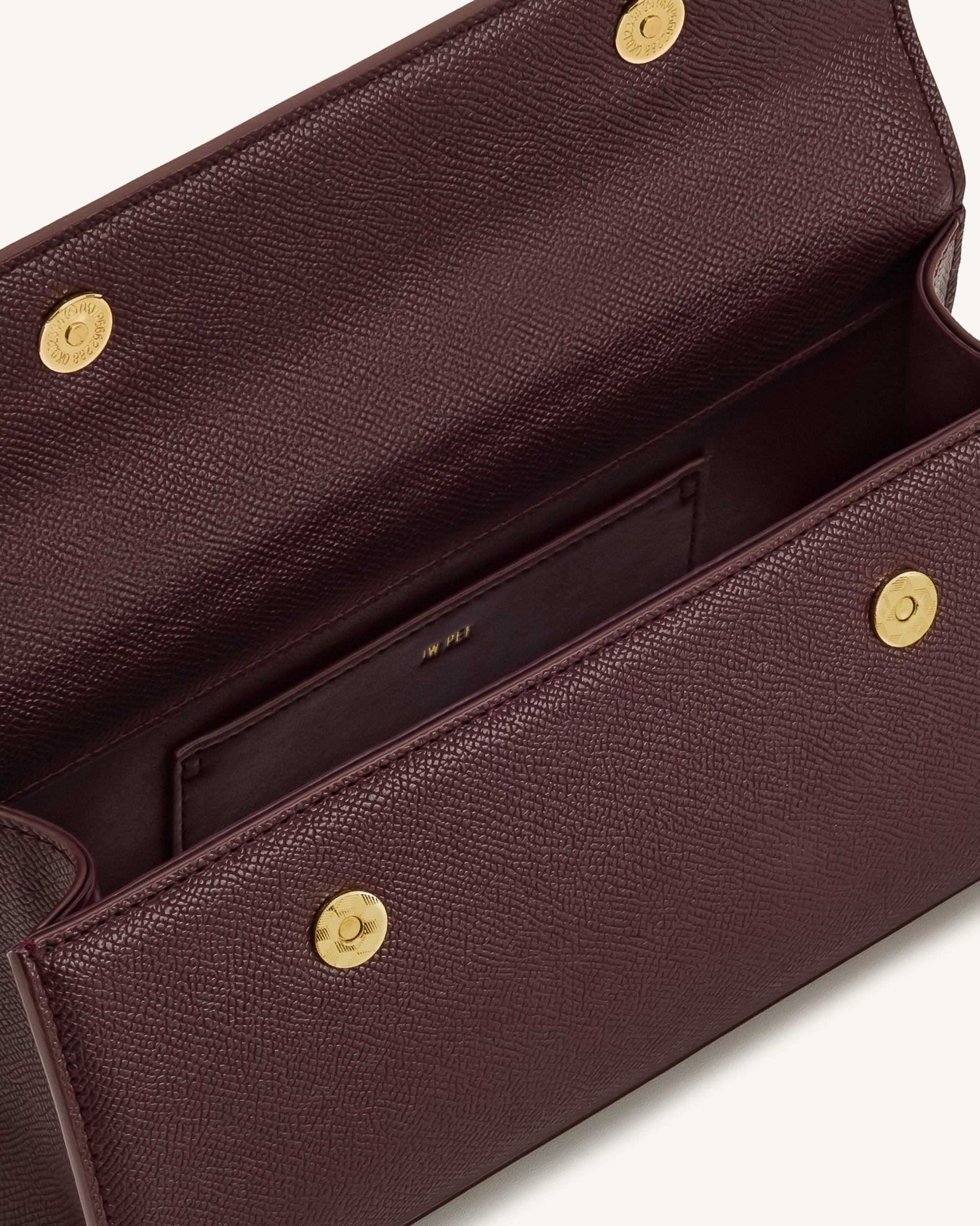 Keyla Top Handle Bag - Deep Burgundy - Image 4