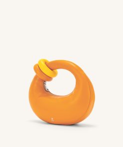 Alternative view of Abacus Top Handle Bag- Orange