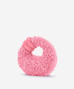 Alternative view of Abacus Faux Fur Top Handle Bag - Pink