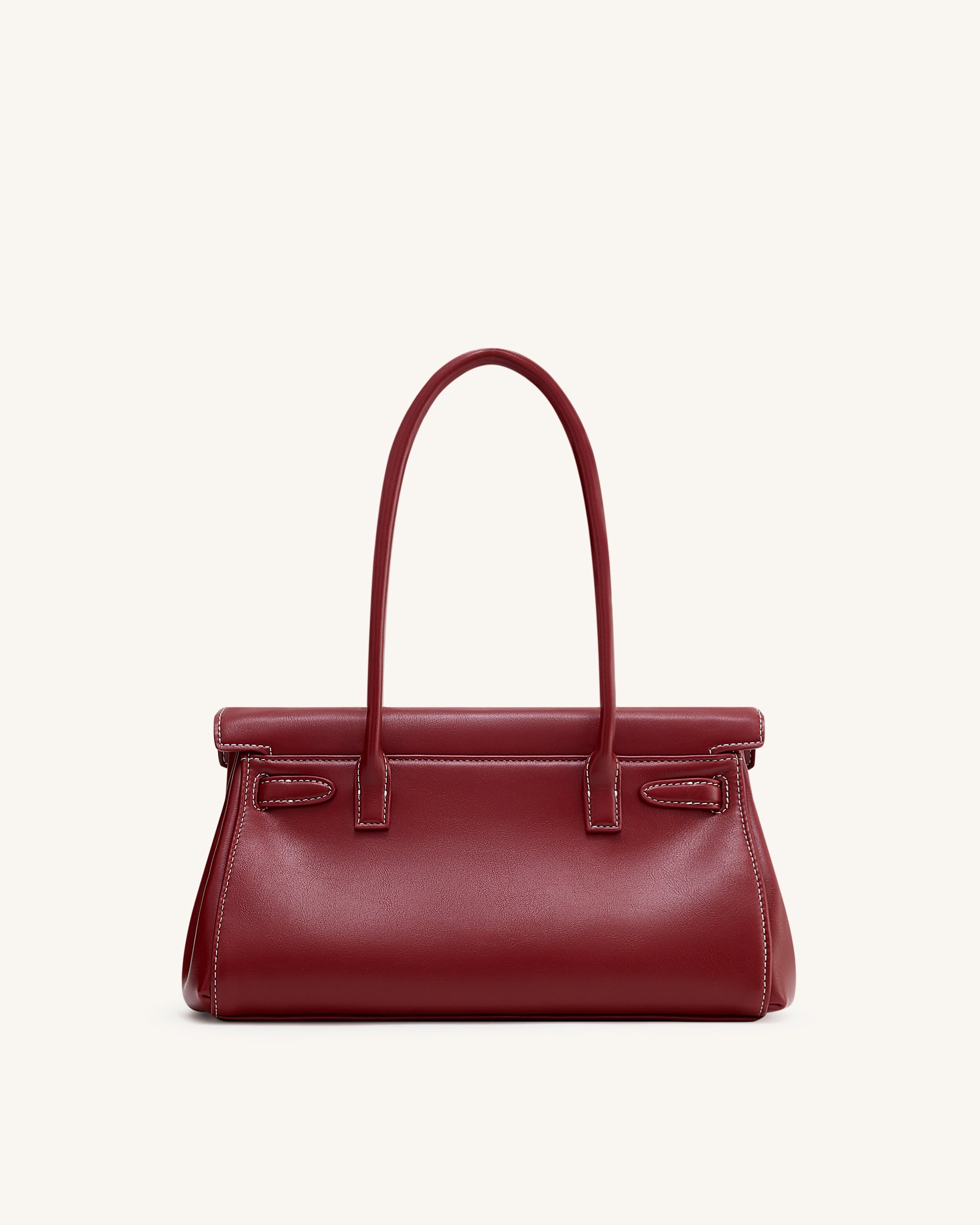 Yara Shoulder Bag - Burgundy - Image 3