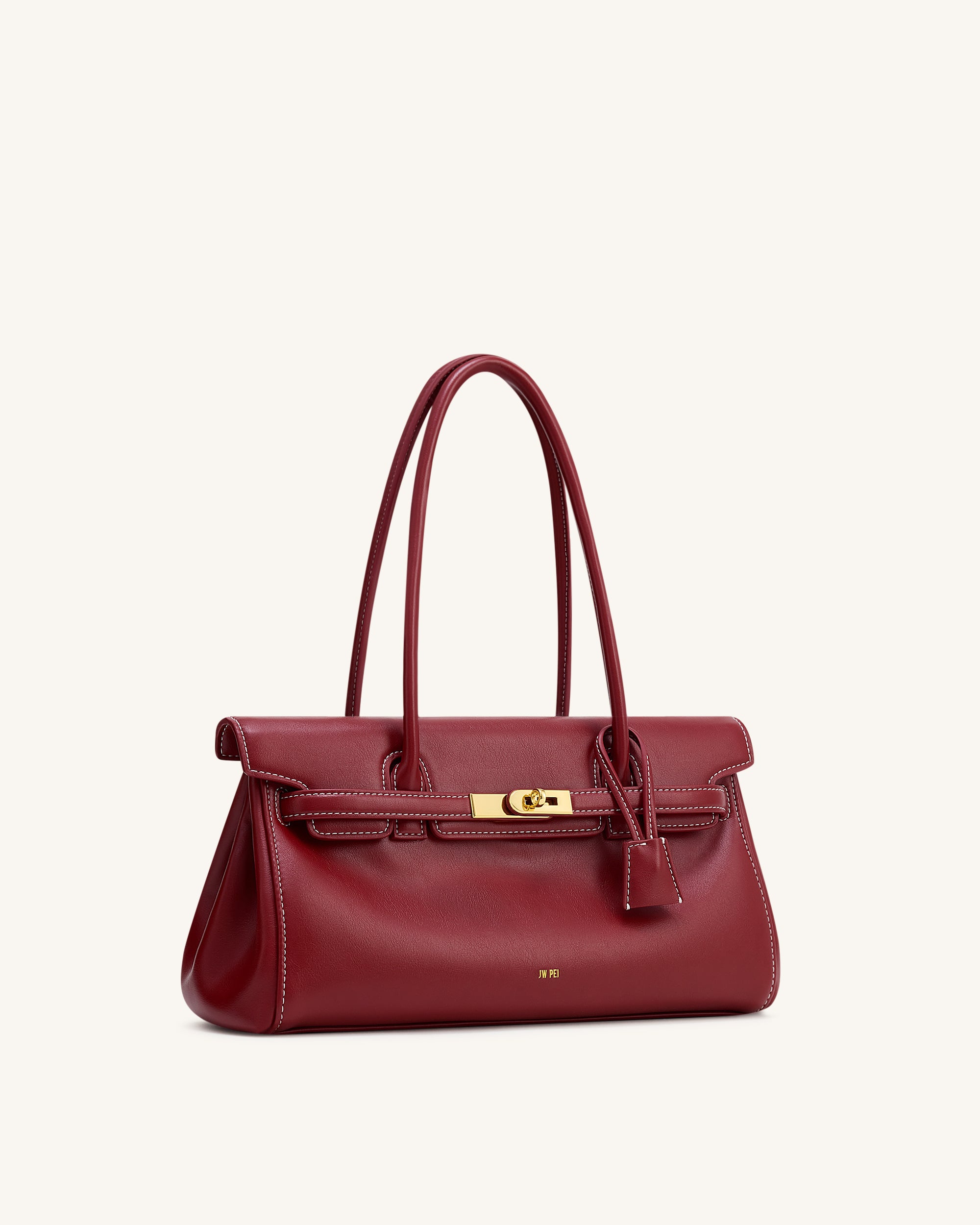 Yara Shoulder Bag - Burgundy - Image 2
