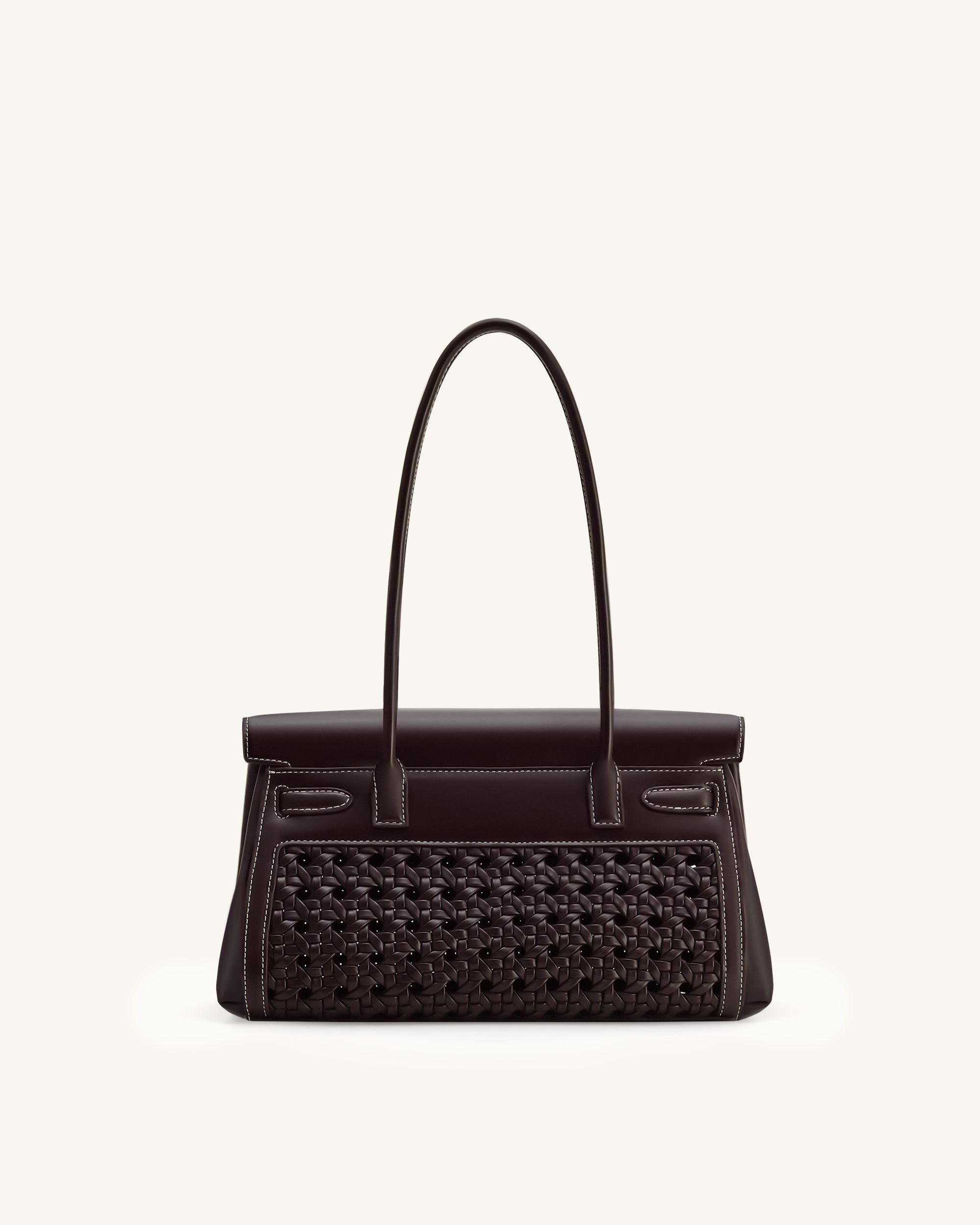 Yara Shoulder Bag - Dark Red - Image 3