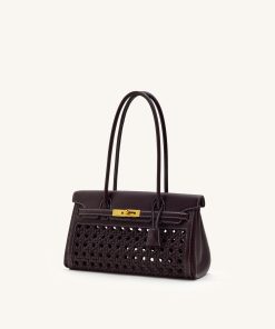 Alternative view of Yara Shoulder Bag - Dark Red