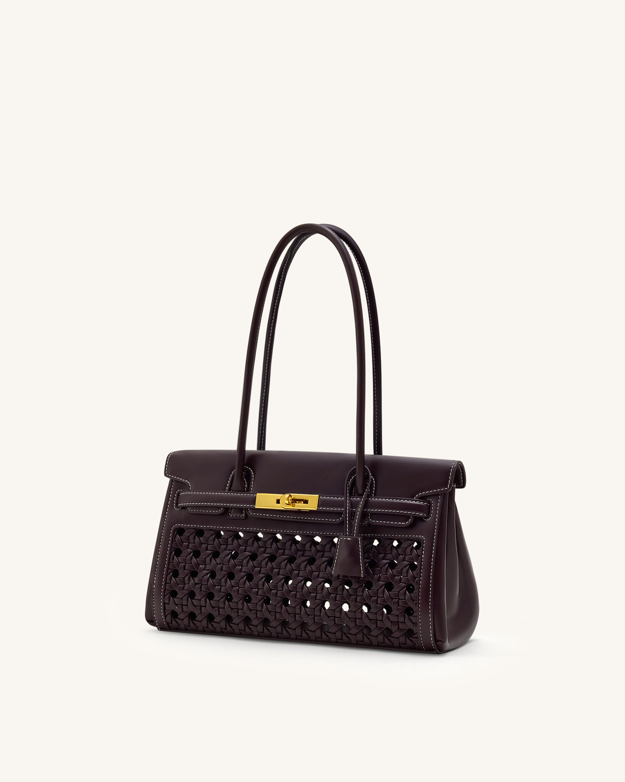 Yara Shoulder Bag - Dark Red - Image 2