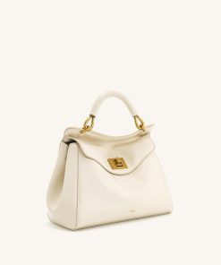 Alternative view of Lucia Classic Top Handbag - White