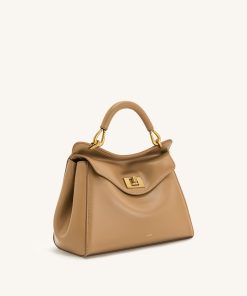 Alternative view of Lucia Classic Top Handbag - Brown