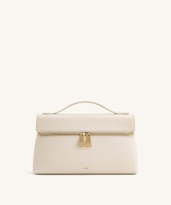 Thea Top Handle Bag - White