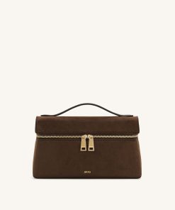 Thea Top Handle Bag - Mocha Brown