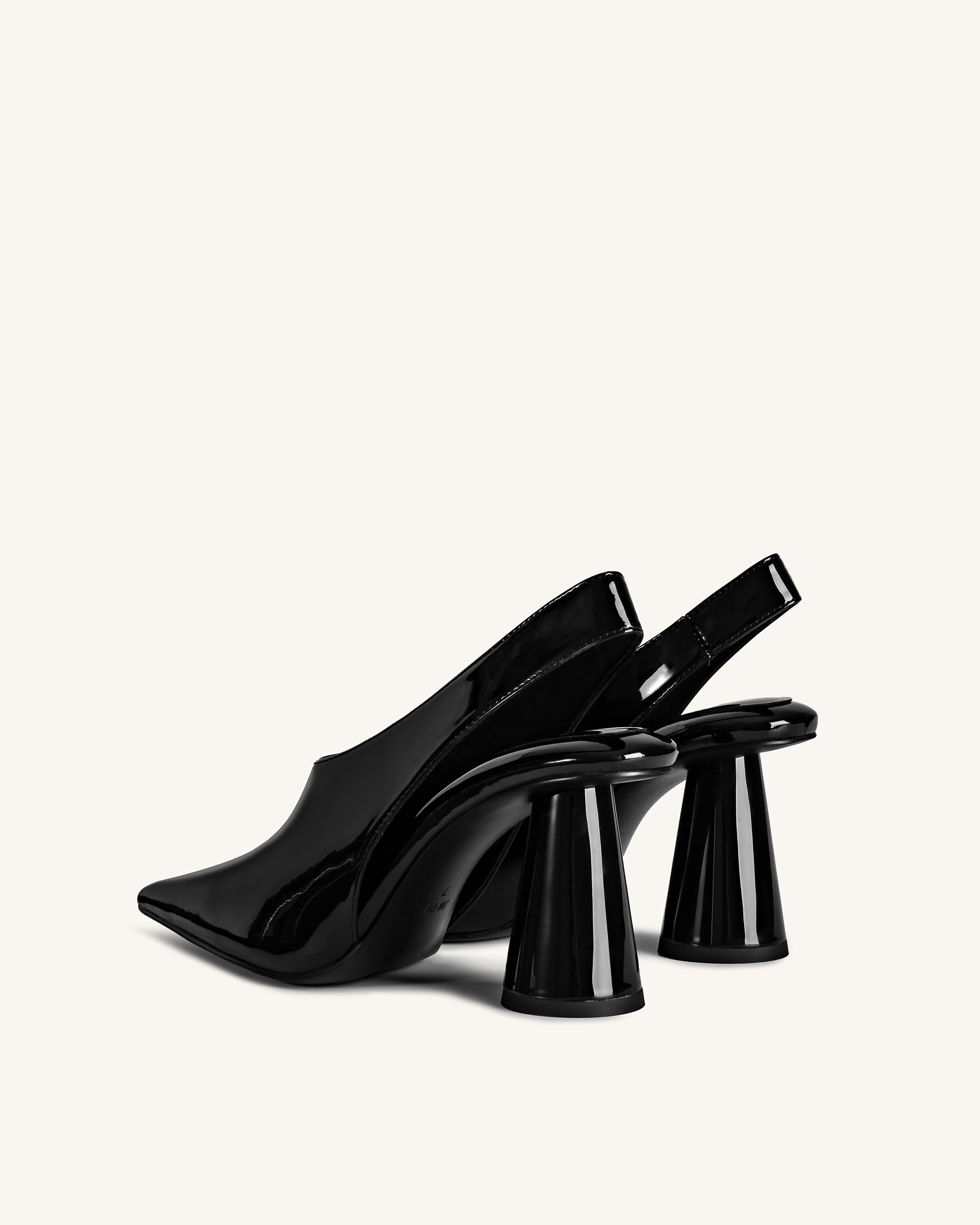 Vivovr High Heel Pumps - Black - Image 5