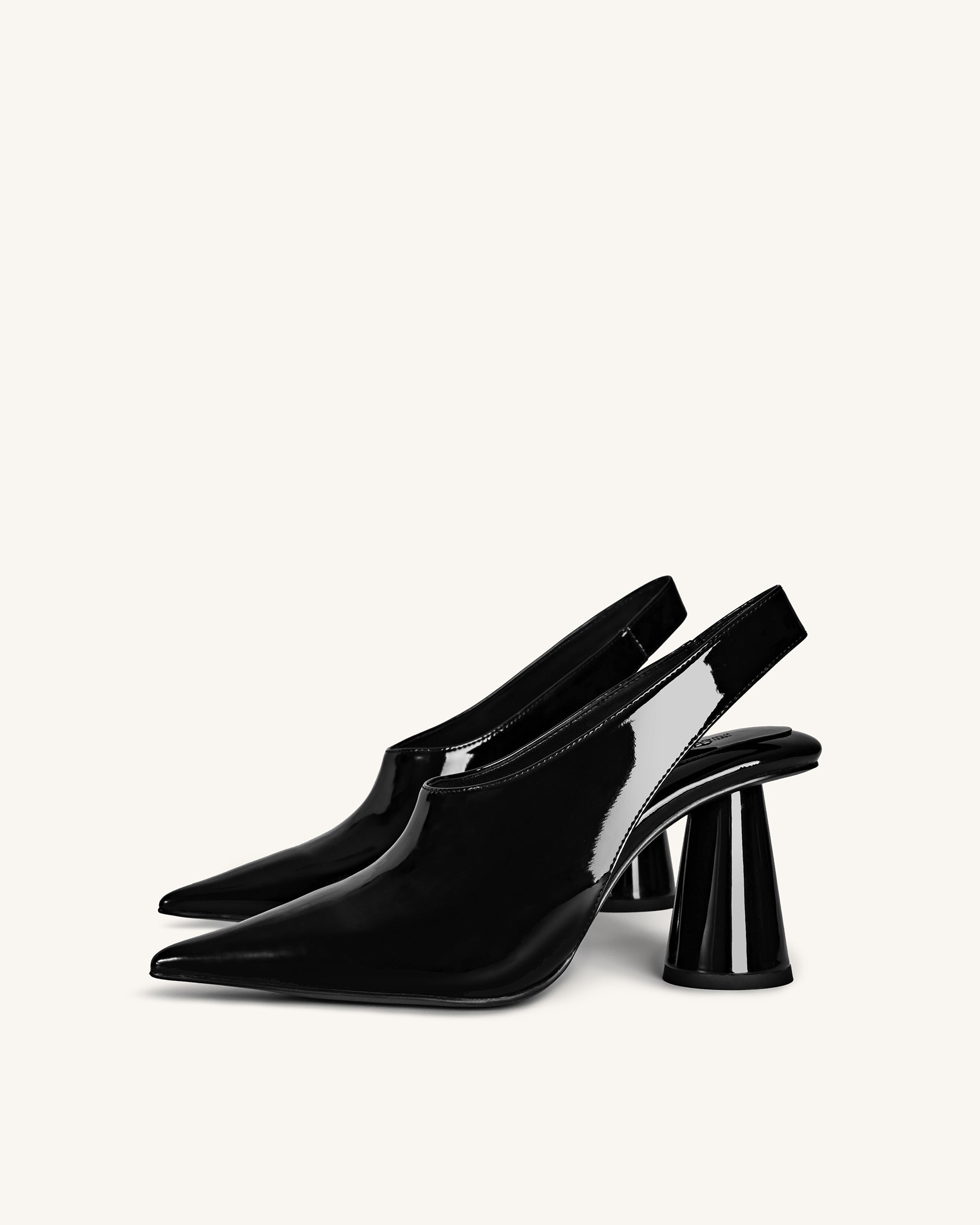 Vivovr High Heel Pumps - Black - Image 3