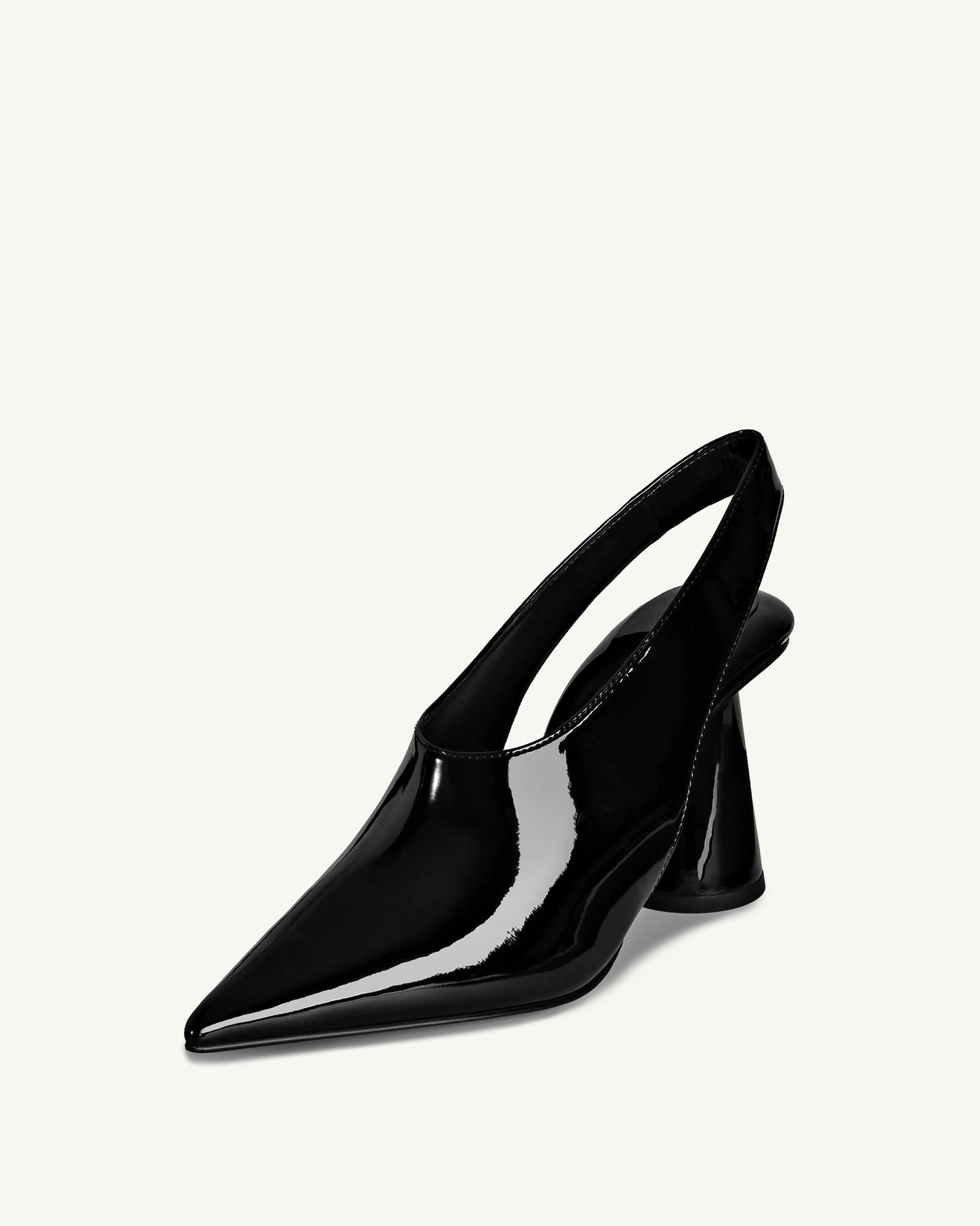 Vivovr High Heel Pumps - Black - Image 7