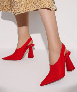 Alternative view of Vivovr High Heel Pumps - Red
