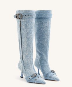 Alternative view of Nico Denim Boot - Blue