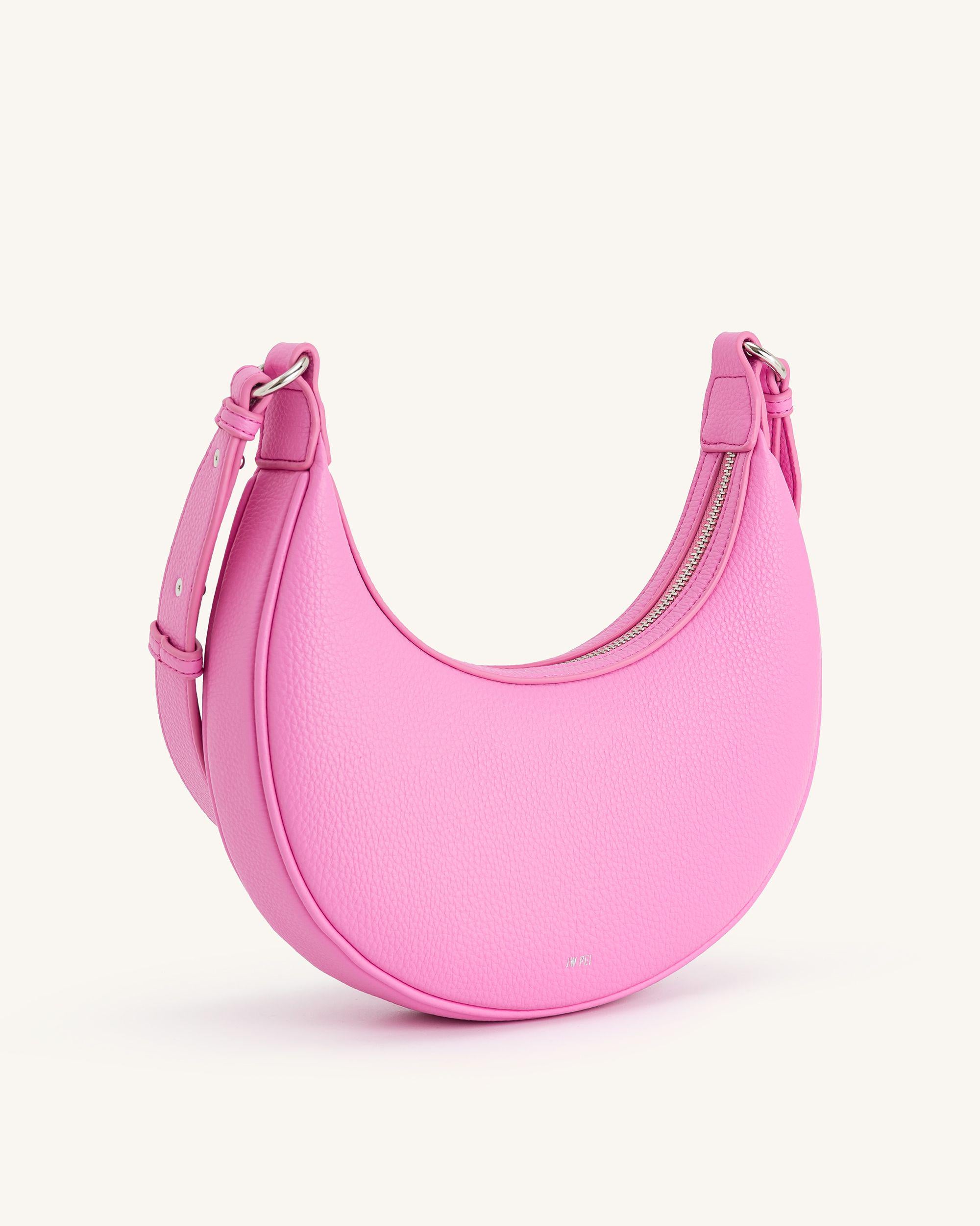 Carly Medium Shoulder Bag - Pink - Image 2