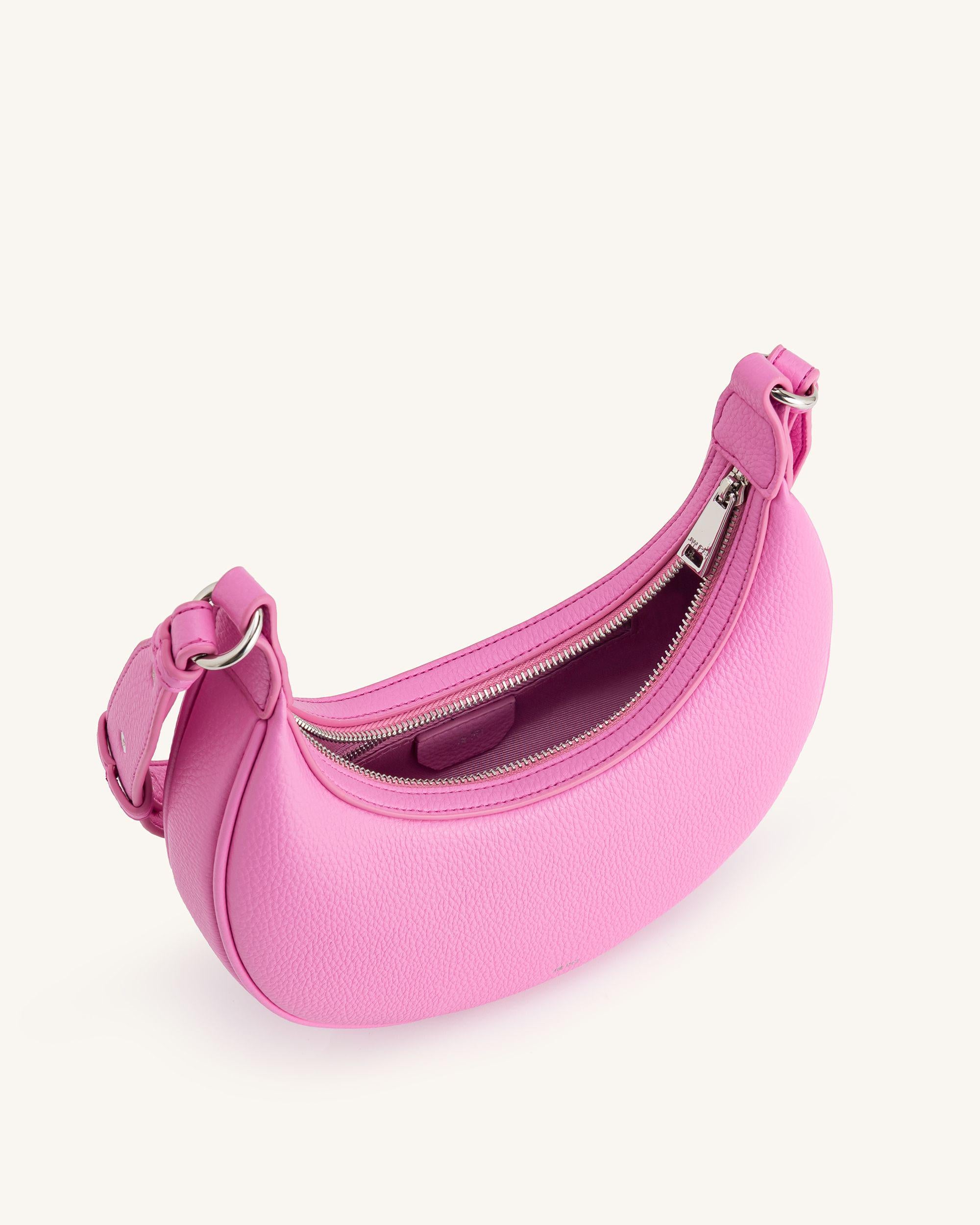 Carly Medium Shoulder Bag - Pink - Image 4