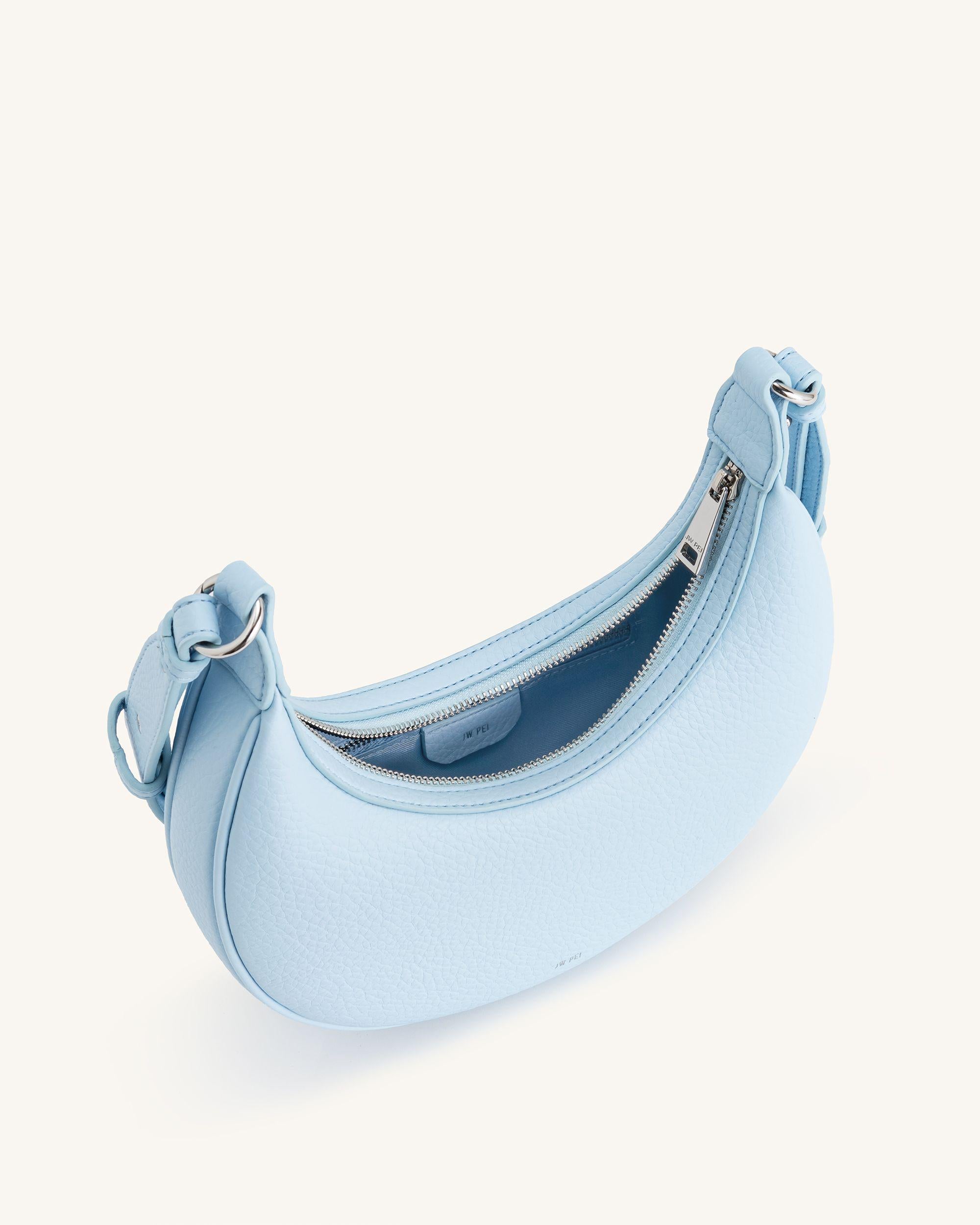 Carly Medium Shoulder Bag - Blue - Image 4