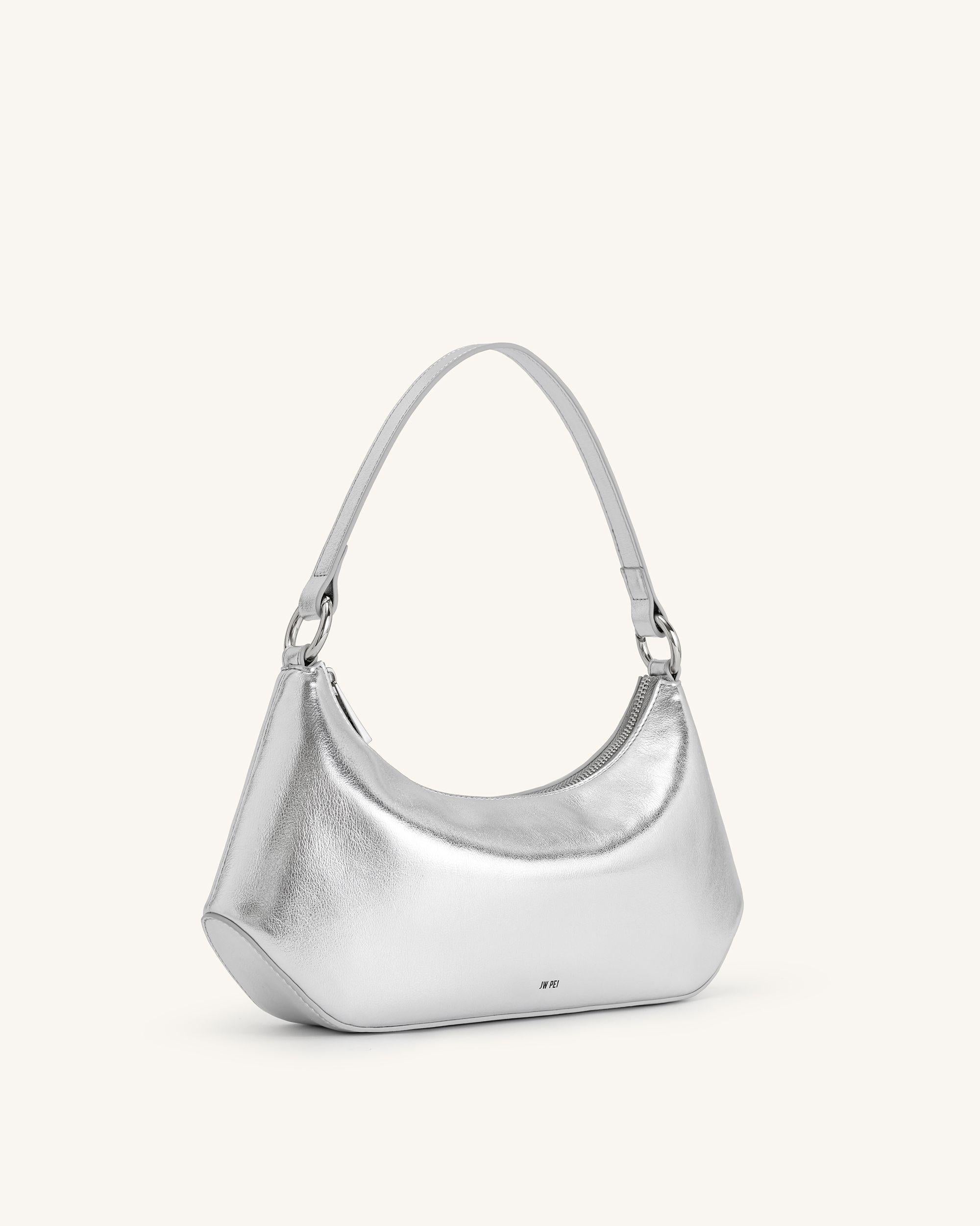 Lily Shoulder Bag - Silver - Image 2