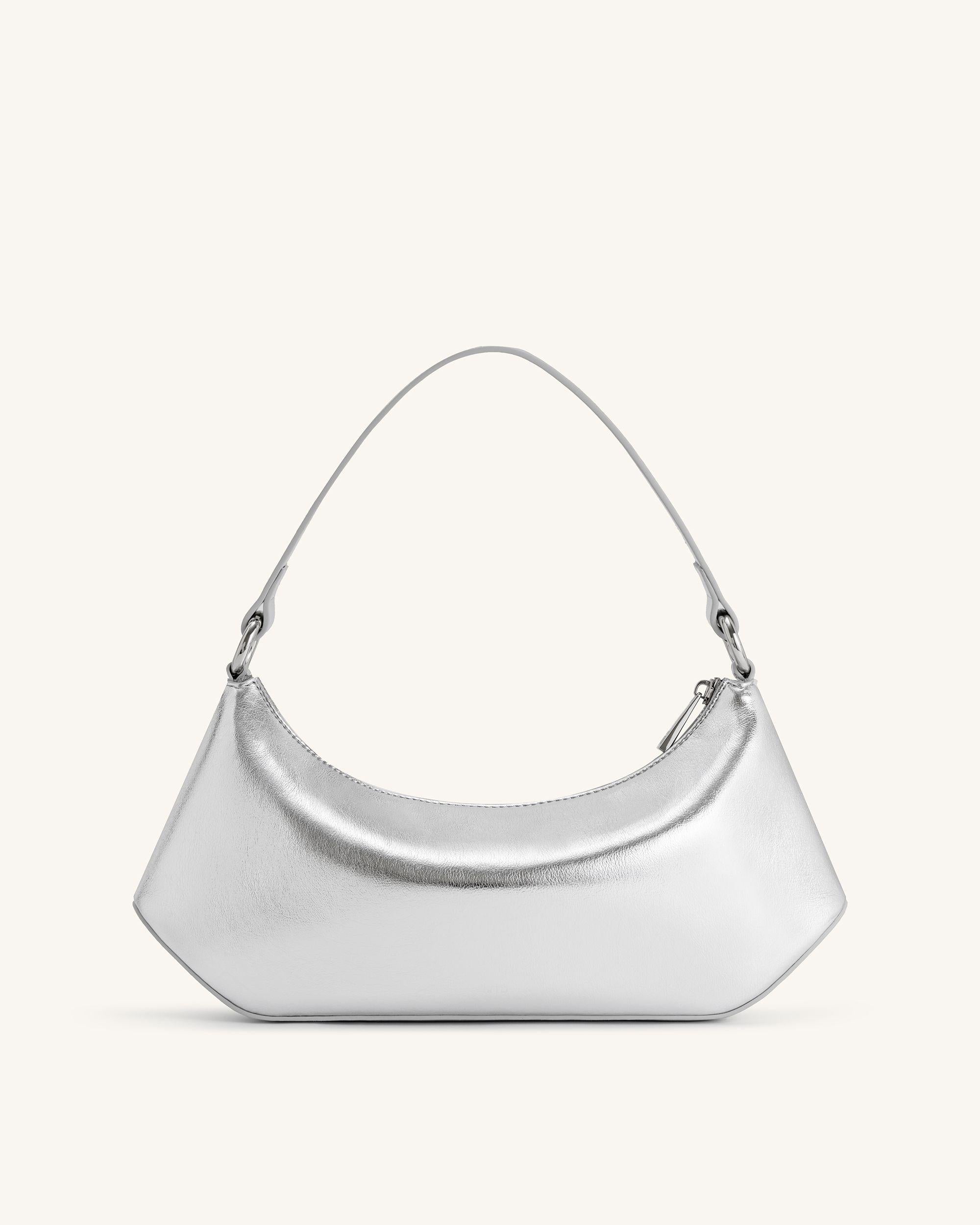 Lily Shoulder Bag - Silver - Image 3