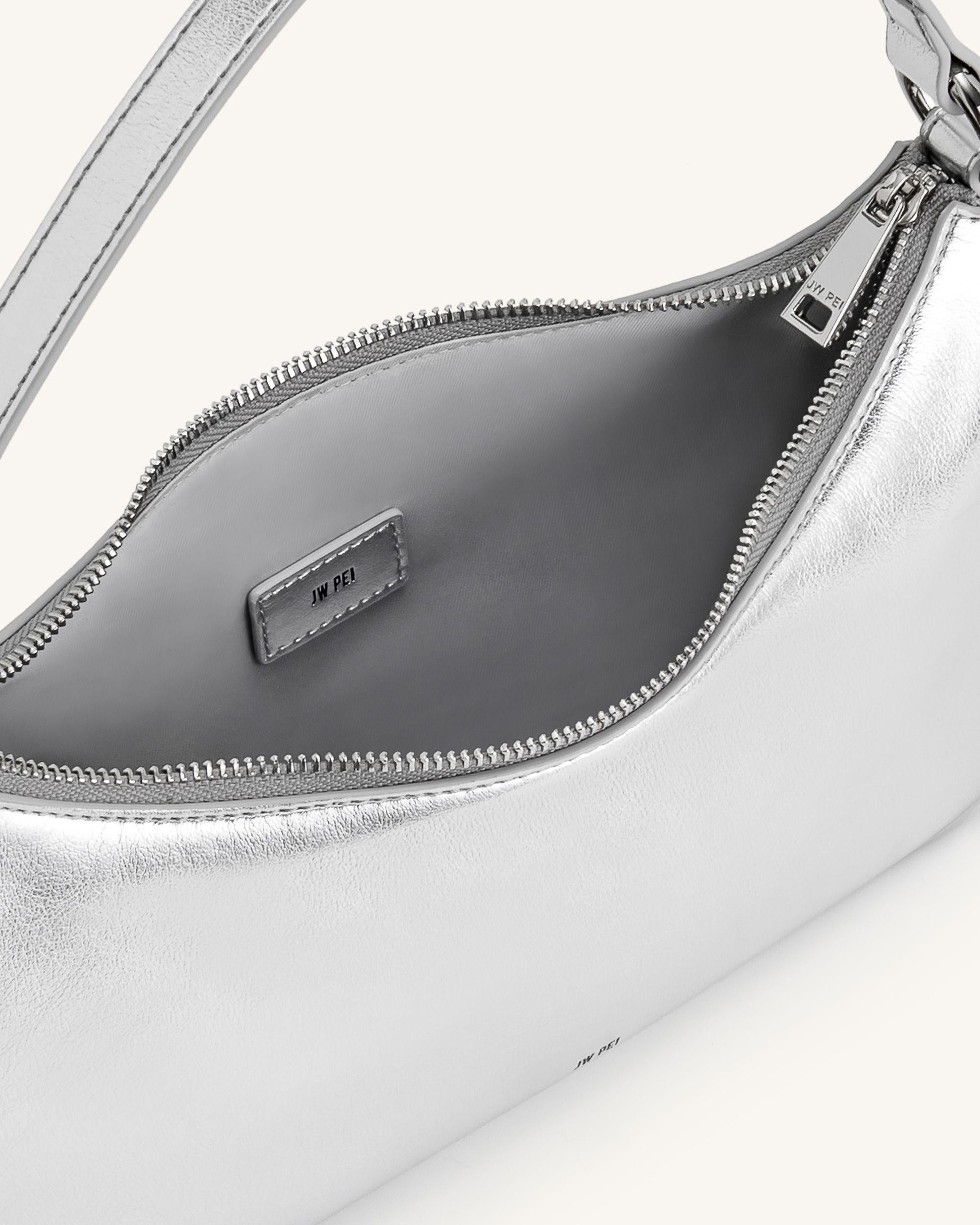 Lily Shoulder Bag - Silver - Image 4