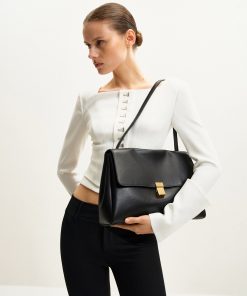 Alternative view of Hilary Shoulder Bag - Black