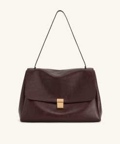 Hilary Shoulder Bag - Deep Burgundy
