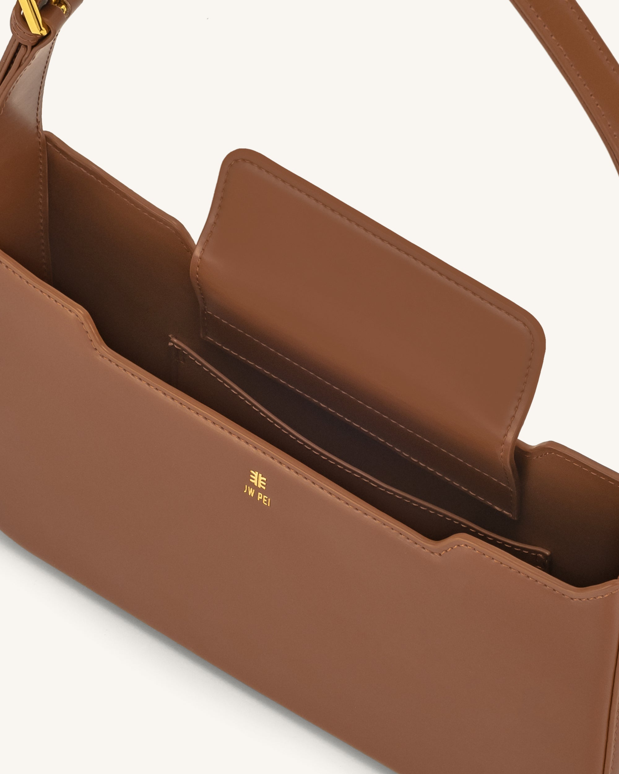 Millie Shoulder Bag - Brown - Image 4