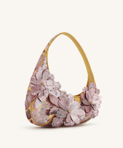 Alternative view of Harlee Sequin Shoulder Bag - Pink