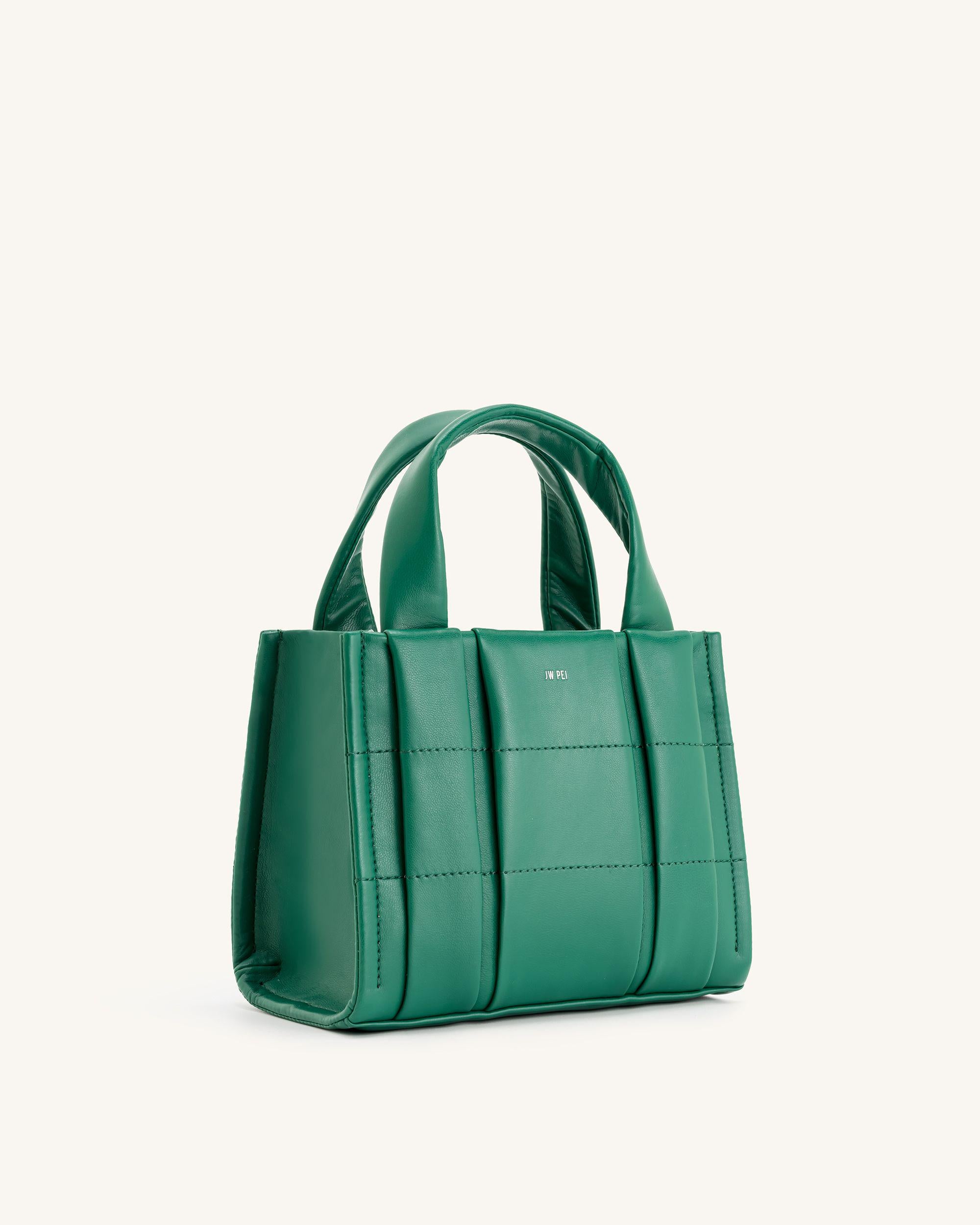 Freya Mini Tote Bag - Green - Image 2