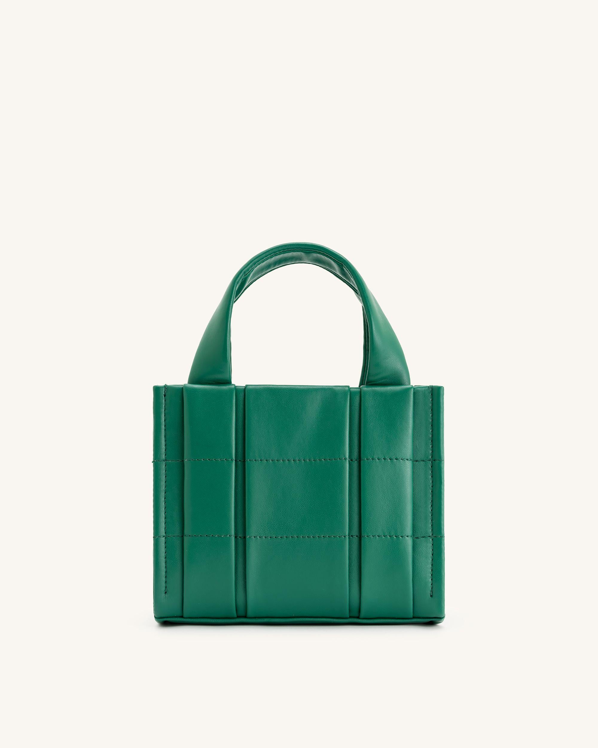 Freya Mini Tote Bag - Green - Image 3