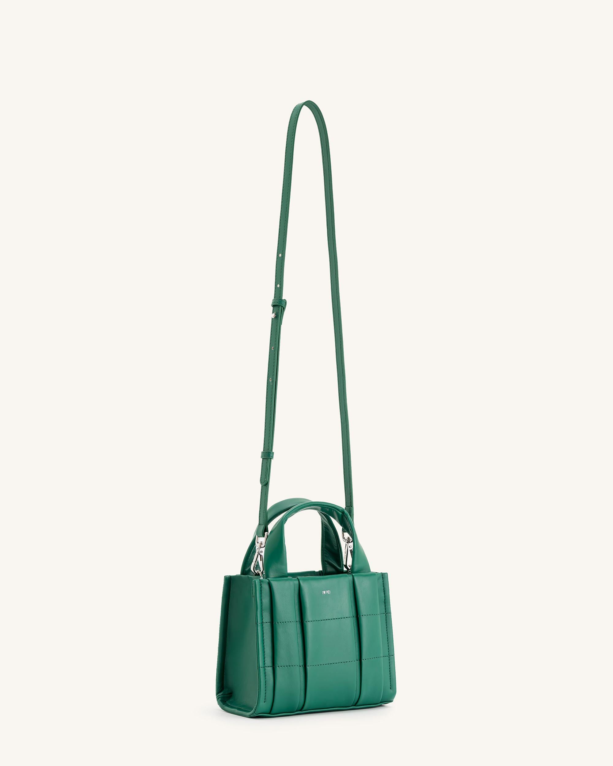 Freya Mini Tote Bag - Green - Image 5
